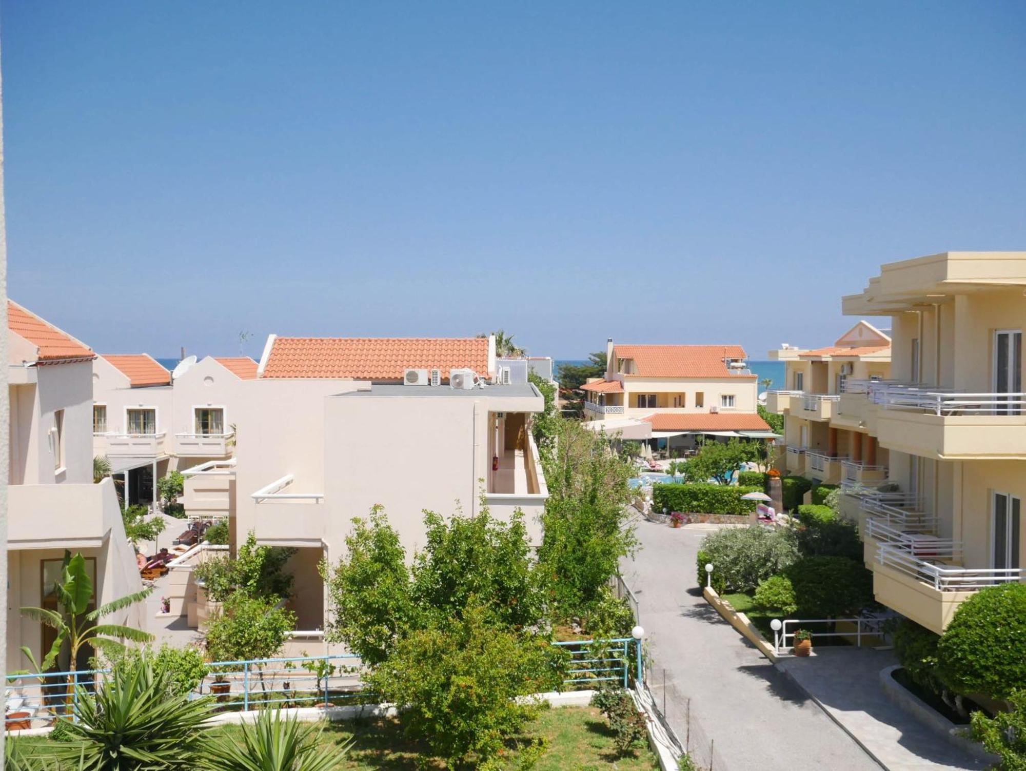Litinas Apartments With Pool Agia Marina 外观 照片