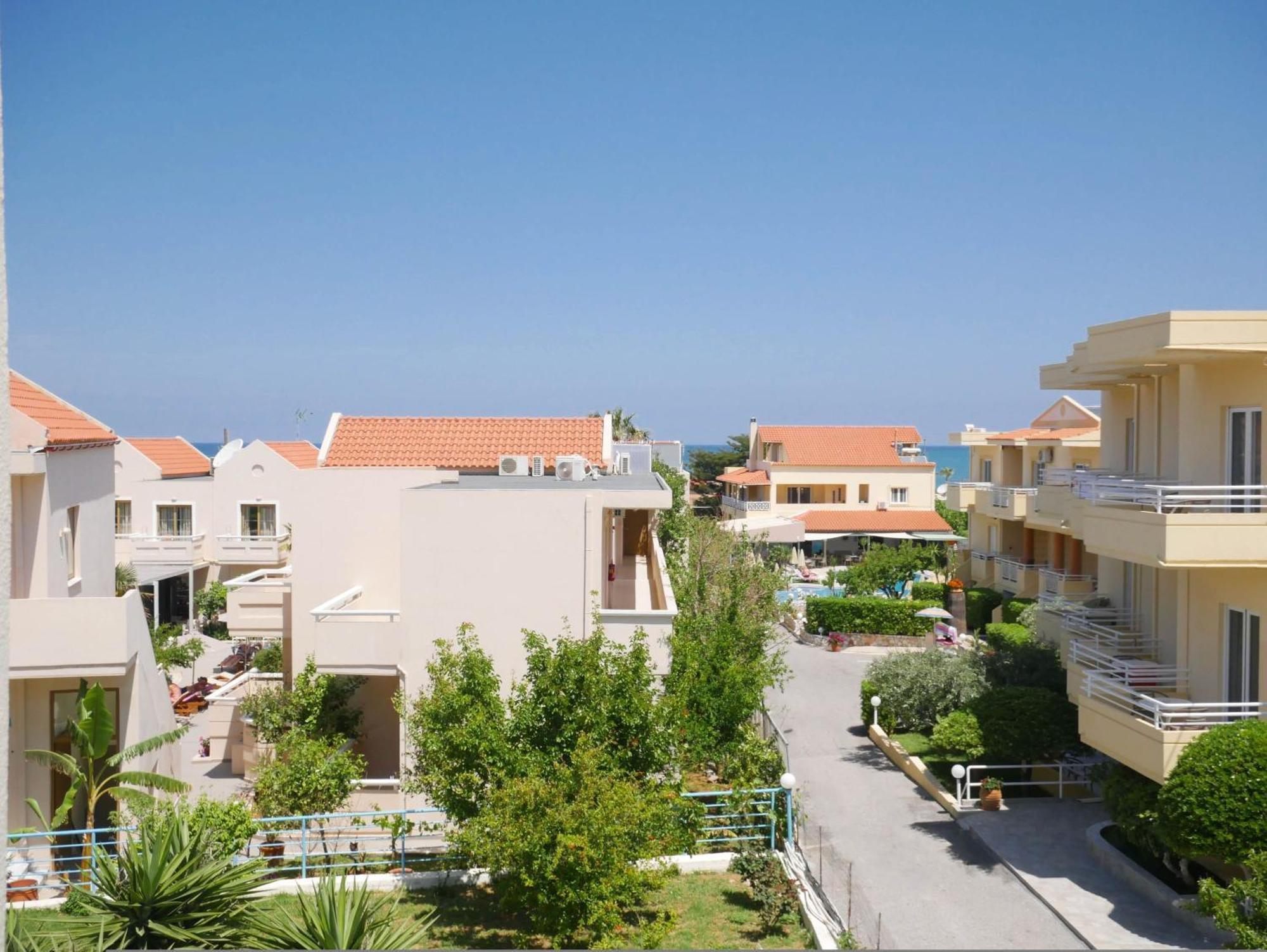 Litinas Apartments With Pool Agia Marina 外观 照片
