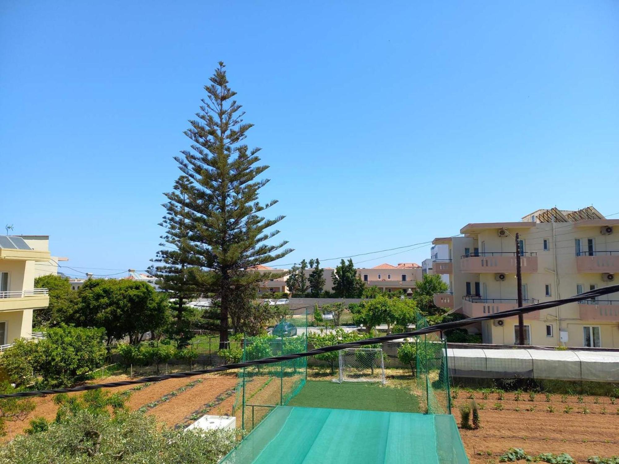 Litinas Apartments With Pool Agia Marina 外观 照片